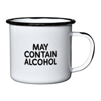 May Contain Alcohol | Enamel Mug