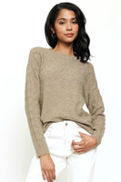 Soft Drop Shoulder Pullover Sweater