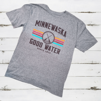 Minnewaska Good Water Tee - Gray