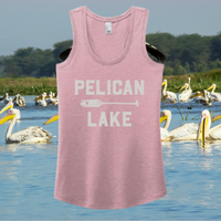 Pelican Lake Women's Racerback Tank