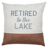Retired to the Lake Pillow