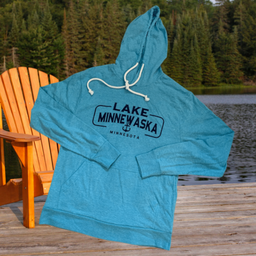 Lake Minnewaska Minnesota Hooded Tee
