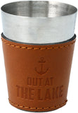 Stainless Steel Shot Glass with Sleeve