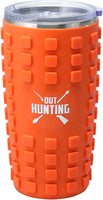 20 oz Travel Tumbler with 3D Silicone Wrap