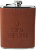PU Leather & Stainless Steel 8 oz Flask