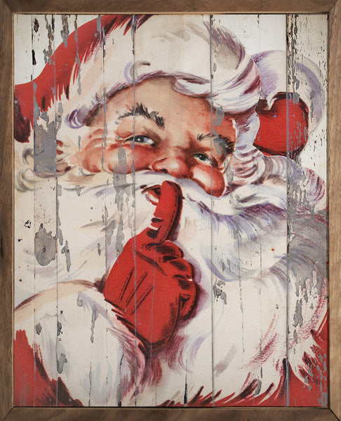 Santa Claus Shhh Picture