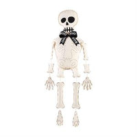Stuffed Canvas Skeleton Sitter.