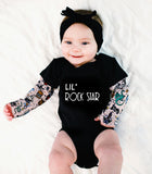 Biker Tat Tee Bodysuit