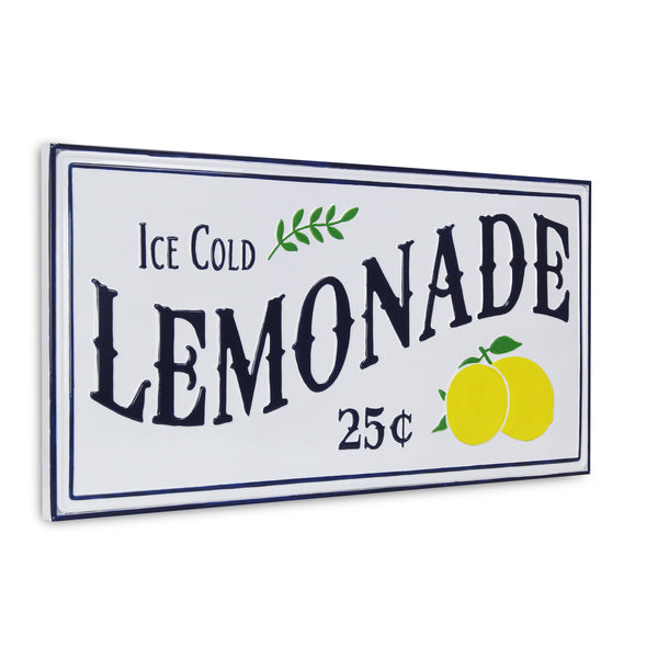 Ice Cold Lemonade Sign