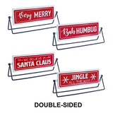 Reversable Christmas Signs