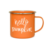 Hello Pumpkin Campfire Mug