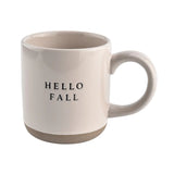 Hello Fall Stoneware Mug