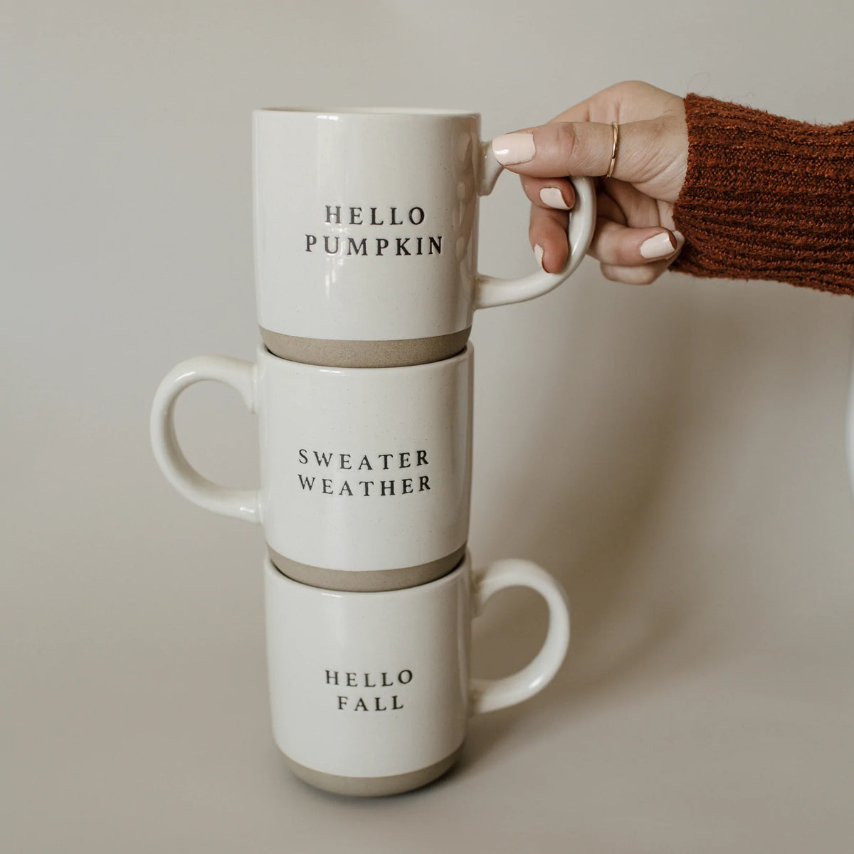 Hello Fall Stoneware Mug – WaskaVillage
