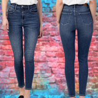 High-Rise Front Yoke Jeans