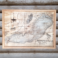 Lake Minnewaska Wood Wall Art