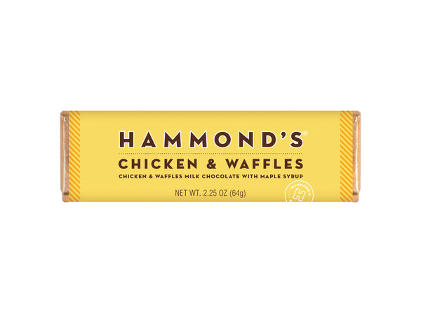 Chix & Waffles Candy Bar  2.25oz