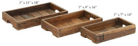 Wood Tray - Assorted