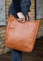 Light Brown Messenger Bag