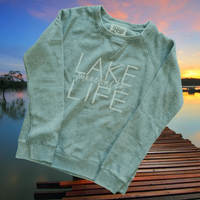 Lake Life Burnout Fleece Crew