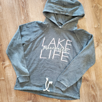 Lake Life Burnout Fleece Hoodie
