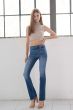 High Rise Ankle Skinny Boot Cut Jeans