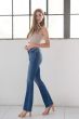 High Rise Ankle Skinny Boot Cut Jeans
