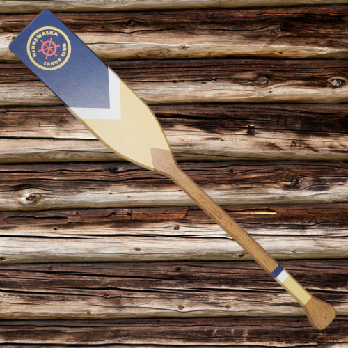 Oar with Minnewaska Canoe Club Emblem