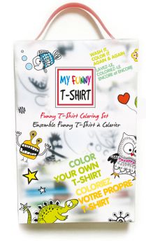 My Funny T-shirt set with 6 markers