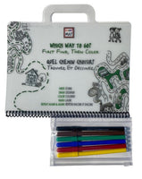 Mini Funny Mat Travel Set with 6 markers